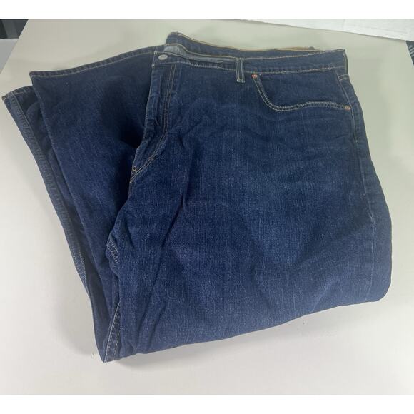 Levi's Jeans Men's 52x30‎ B&T Blue 559 Relaxed Straight Denim Stretch Outdoor - Picture 1 of 6